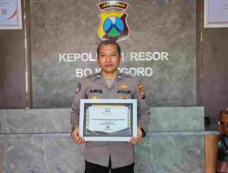 Berkontribusi Terbaik, Polres Bojonegoro Terima Penghargaan Dari KPP Pratama
