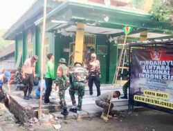 Peringatan HUT TNI ke- 79, Kodim Bojonegoro Gelar Karya Bakti Secara Serentak di 28 Kecamatan