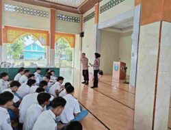 Sosialisasi Penerimaan Polri Tahun 2025 Digelar di SMKN 1 Kanor
