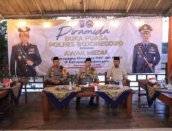 Polres Bojonegoro Gelar Piramida, Perkuat Sinergitas Polri dan Media