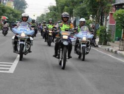 Kapolres Bojonegoro Lakukan Patroli Rute Mudik di Hari Kedua Lebaran