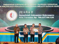 Pemkab Bojonegoro Raih Juara 2 di E- Purchasing Award 2025