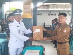 Optimalkan Pelayanan, Kades Pacing Resmi Lantik Kasun Mekalen